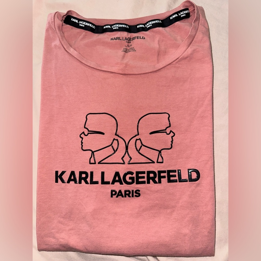 Karl Lagerfeld logo tee